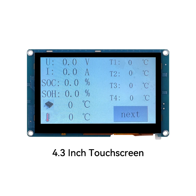LWS Smart BMS ЖК-дисплей 2 4-дюймовый 4 3-дюймовый литиевый аккумулятор Bms аксессуары