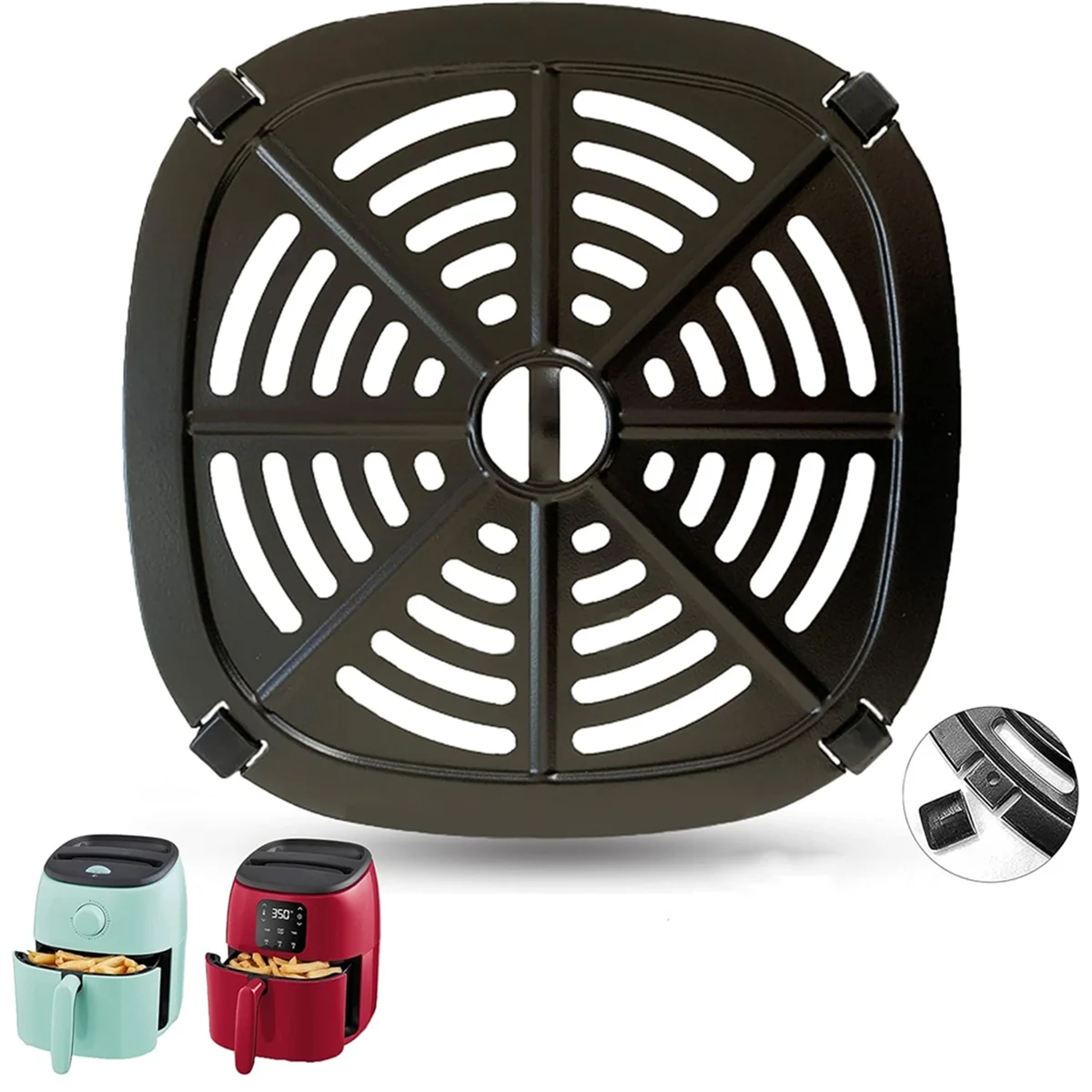 Аэрофритюрница гриль более четкий лоток для Dash 2 6QT цифровая фритюрница Tasti-Crisp с