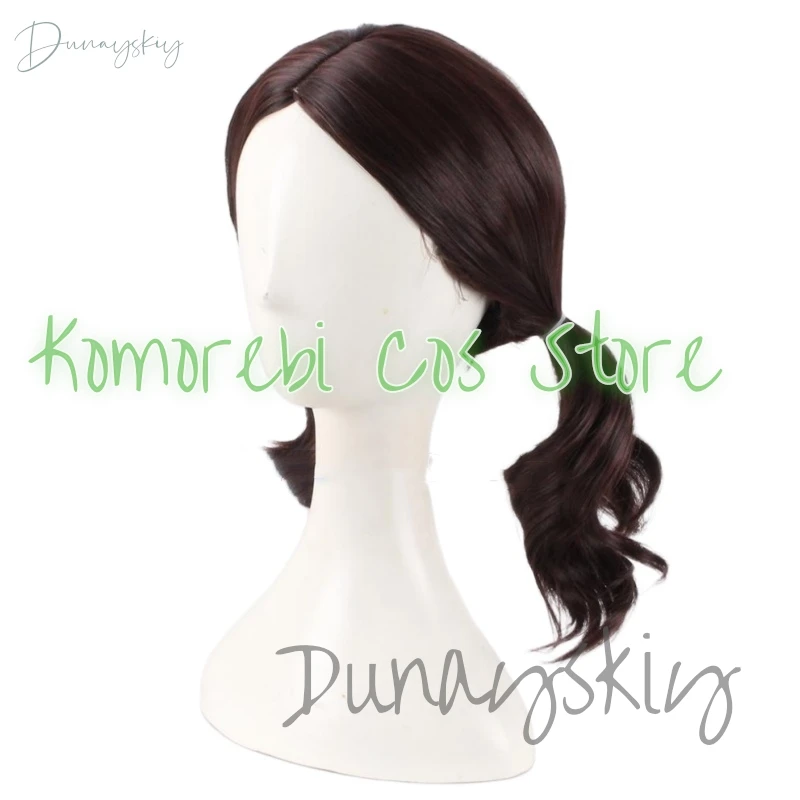 2024 костюм на Хэллоуин Эстер косплей женские коричневые вьющиеся синтетические