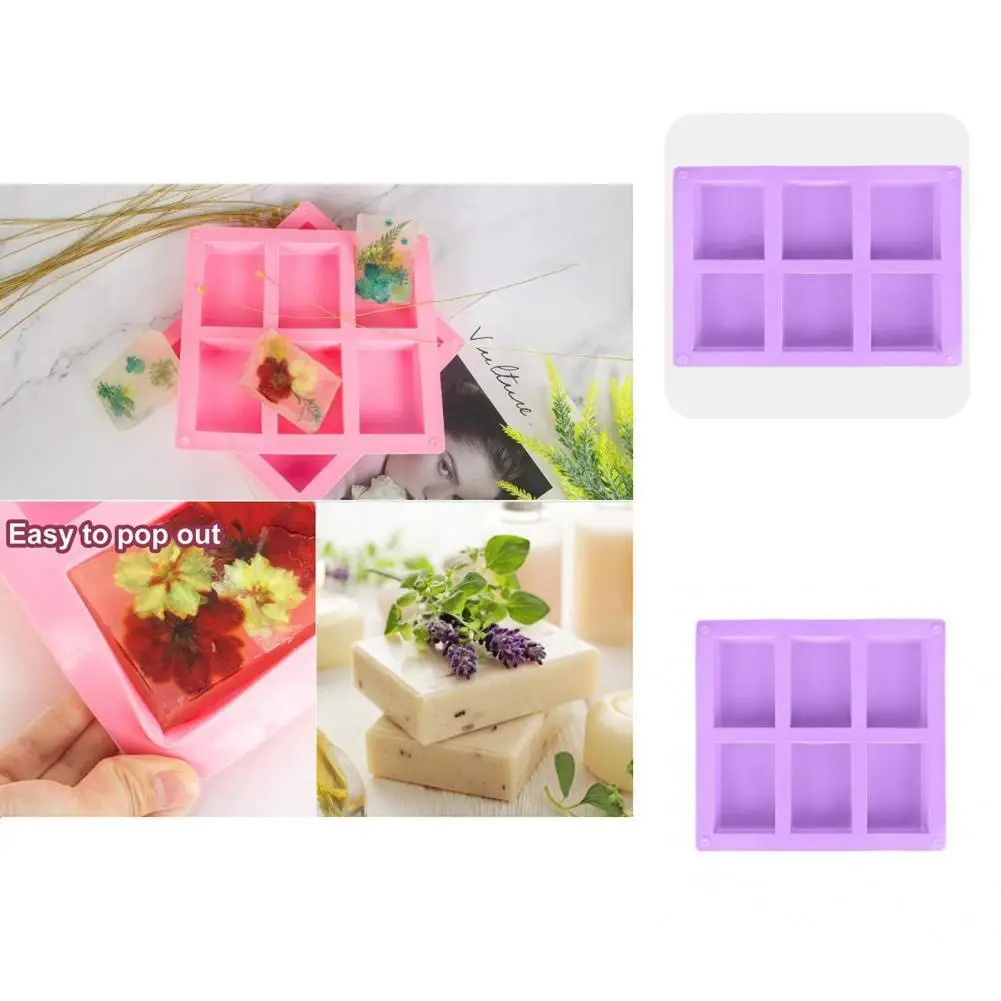 

100ml Cake Mold Useful Lightweight Wear-resistant Dishwasher Safe Soap Mold for Bakery Cookie Mold Baking Mold