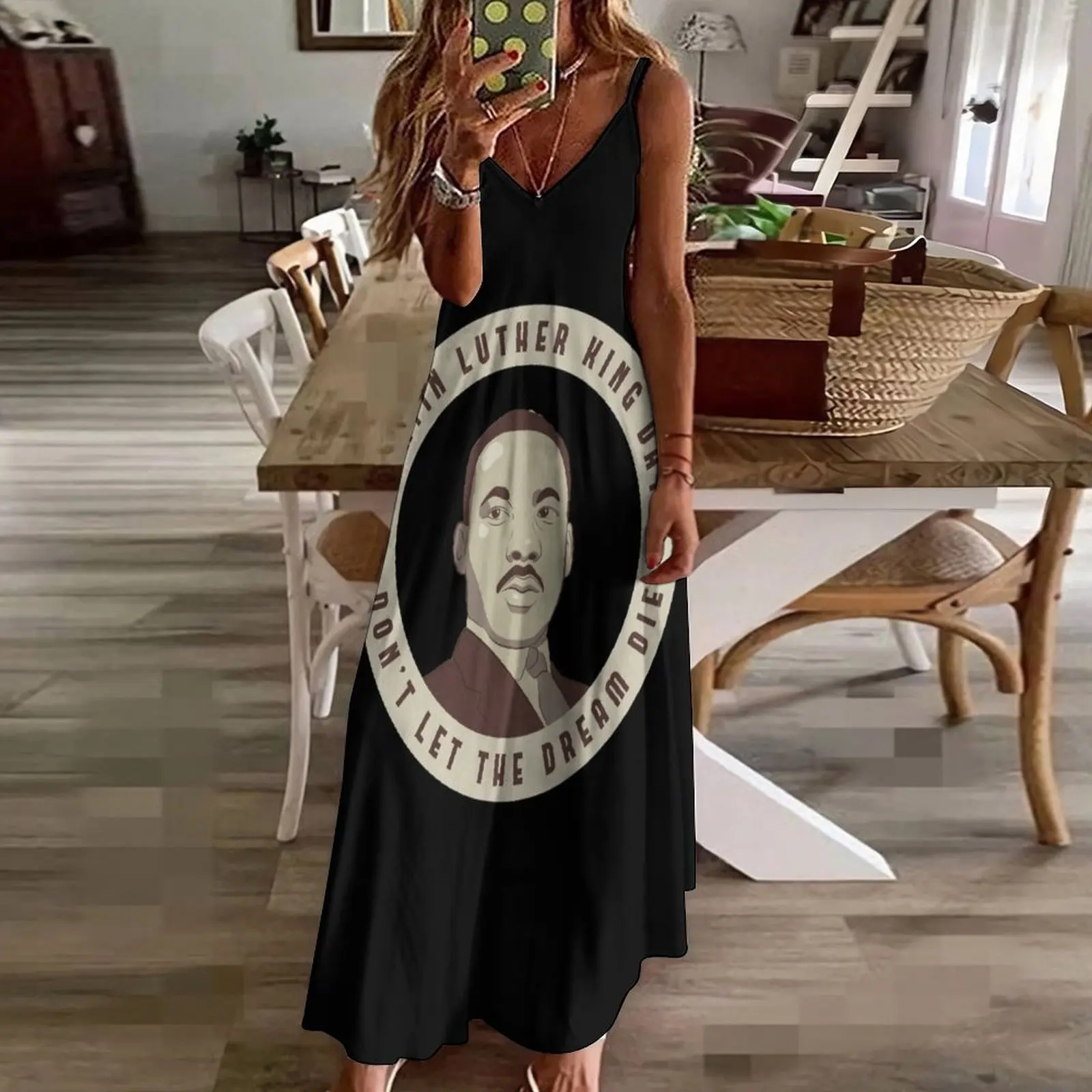 Женское платье Martin Luther King – Don’t Let the Dream Die из полиэстера