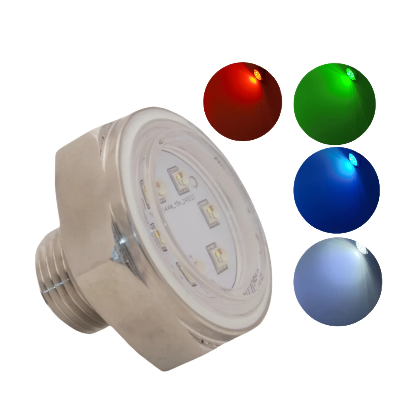 Корпус SS316 18 Вт 1/2 &quotNPT RGBW Цветной удаленный телефон Изменение лыж Яхта Каяк