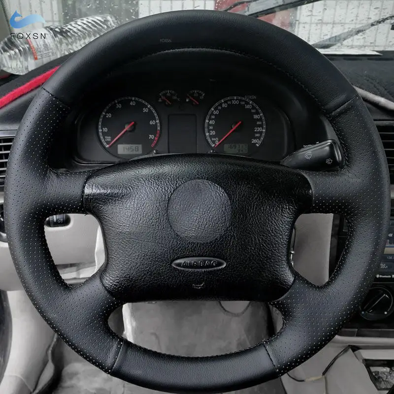 Ручная оплетка на чехол руль автомобиля для Audi A4 1998 1999 2000 2001 2002 2003 2004 старый стиль