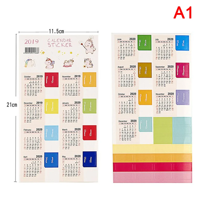 

2022 Calendar Tab Stickers Monthly Index Page Sticker Hand Account DIY Decor Notebook Agenda Notes Planner Schedule Agenda Label