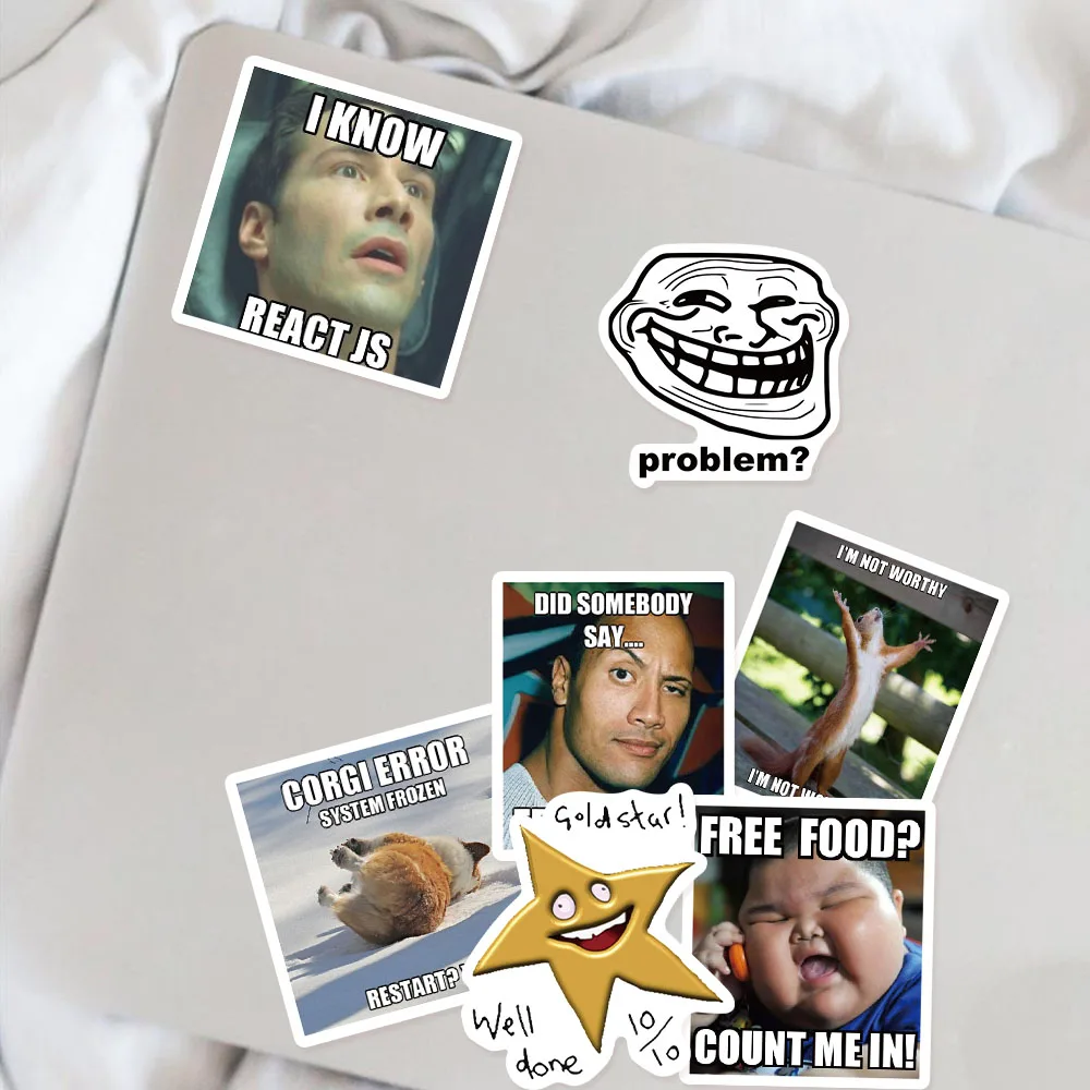 Смешные стикеры для автомобилей 10/50/100/150 шт