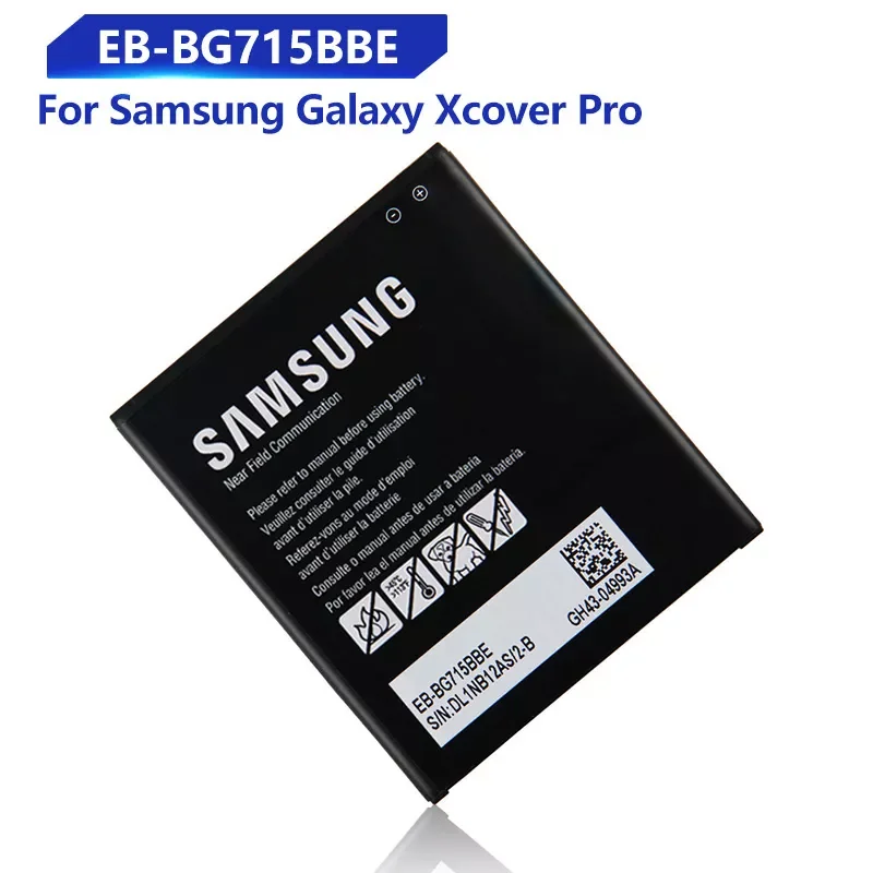 

Сменный аккумулятор для Samsung Galaxy Xcover Pro Xcover6 Pro EB-BG715BBE EB-BG736BBE, аккумуляторная батарея для телефона 4050 мАч