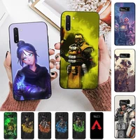 yinuoda apex legends phone case for samsung note 5 7 8 9 10 20 pro plus lite ultra a21 12 72