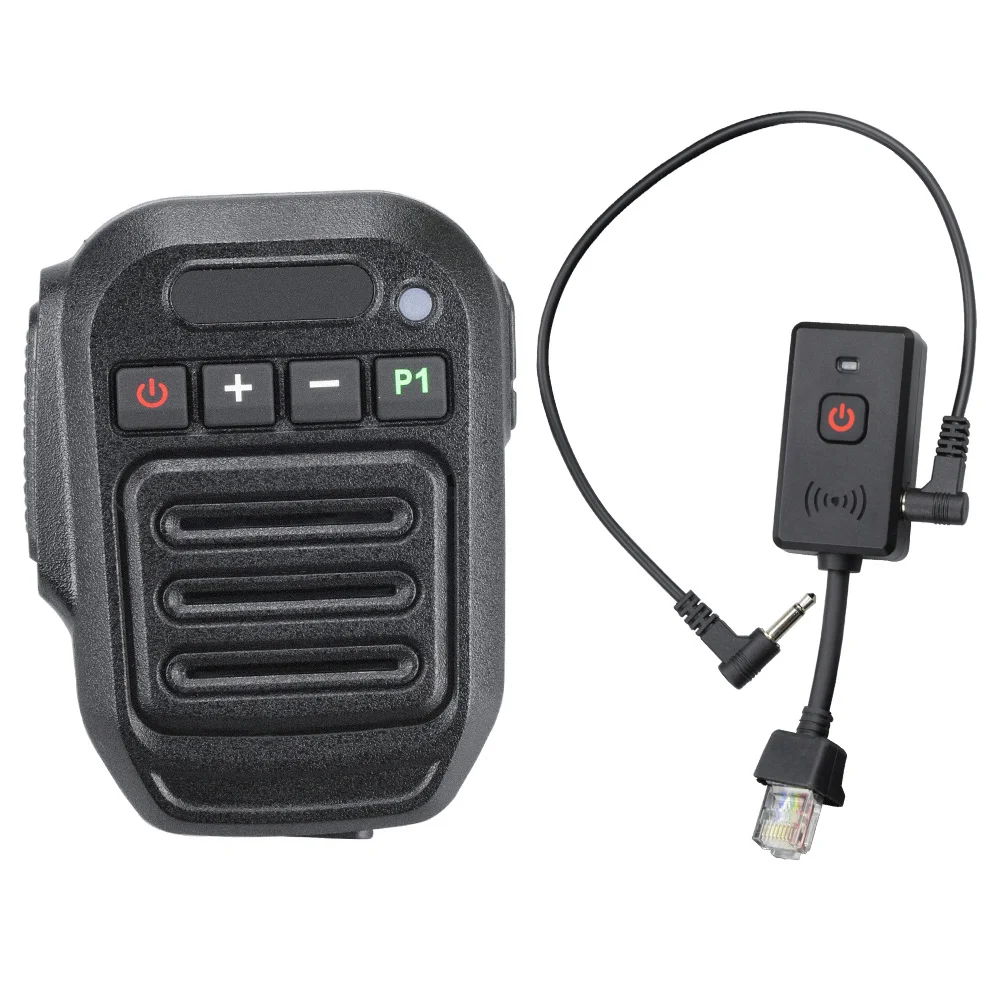 Фото K8 Bluetooth беспроводной мобильный автомобильный радиоприемник с микрофоном для IC-2720 IC-2200H IC-2100H IC-2300H IC-2730E IC-2800H IC-208H №1