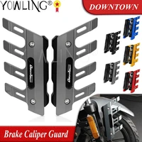 motorcycle accessories front fork brake caliper protector fender guard anti fall slider for kymco downtown 125i 200i 300i 350i