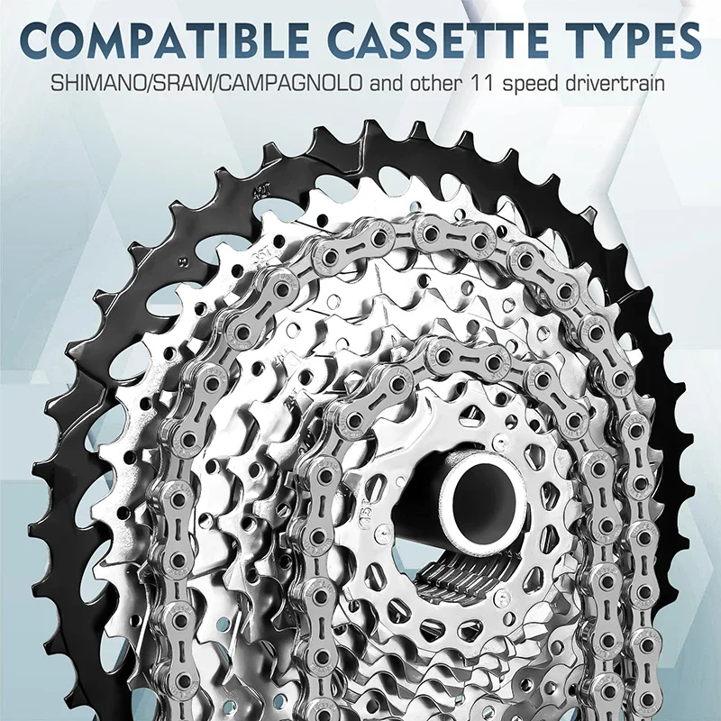 BUCKLOS 11s Велосипедная цепь MTB Шоссейный велосипед Ток 116 звеньев 11 В Цепь BC11/BC11EL/BC11SL