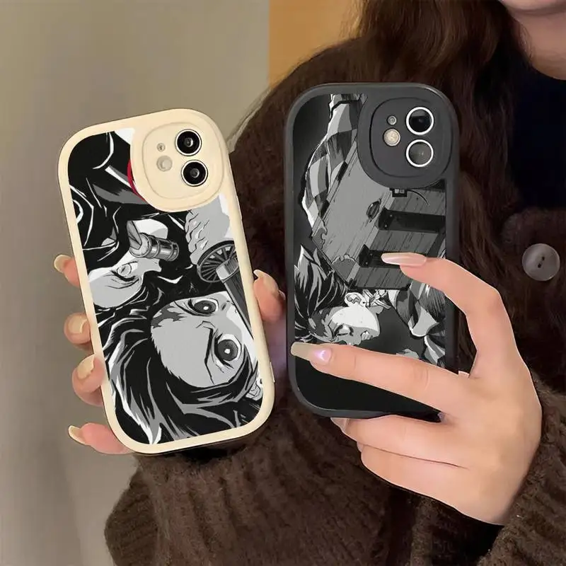 

Demon Slayer Phone Case Hard Leather Phone Case for iPhone 13 12 Mini 11 14 Pro Max Xs X Xr 7 8 Plus 6 6s Se 2022 silicone Cover