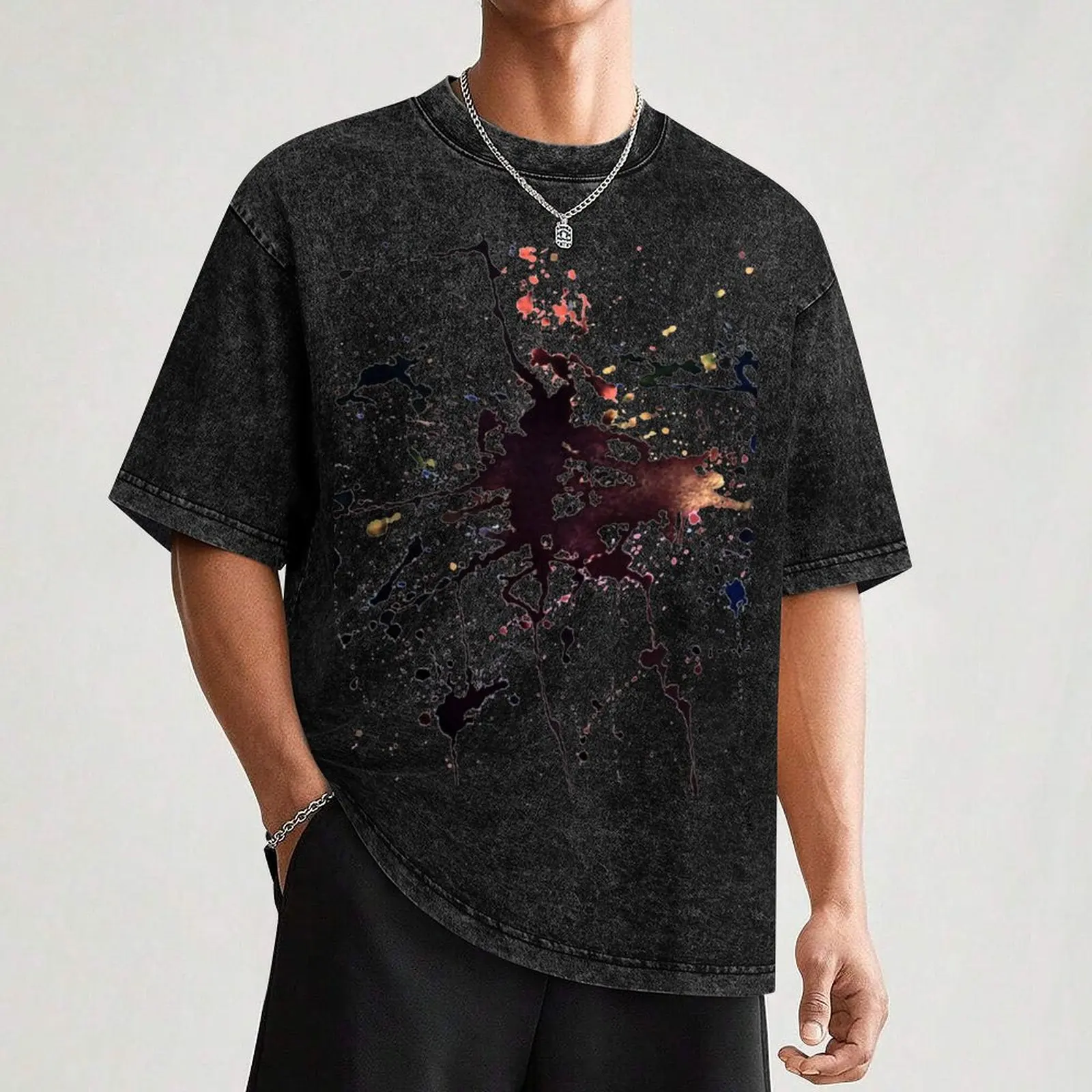 Фото Футболка с принтом Ink Splats от Jaason T-Shirt №3