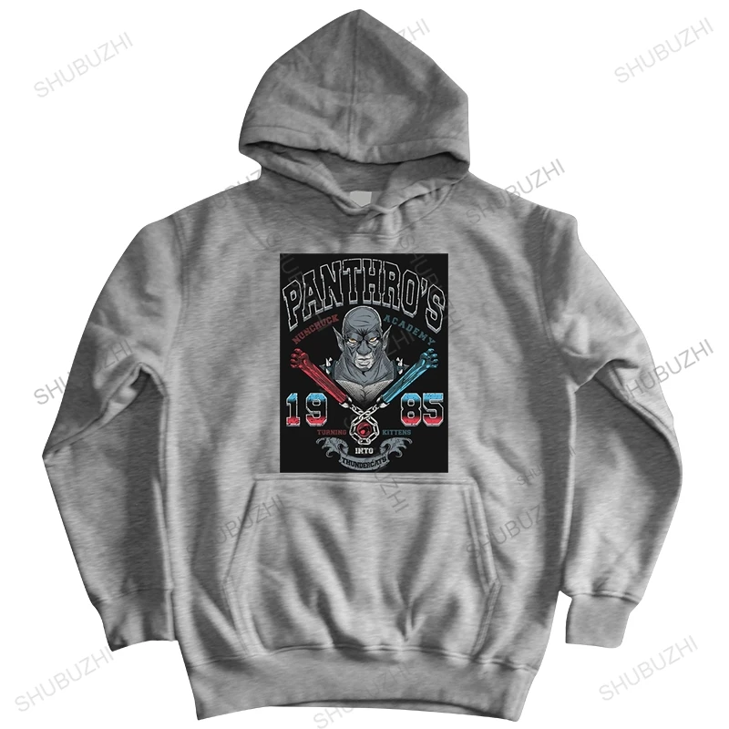 Homme пальто зимняя толстовка Panthro Thundercats Gymmer Train мультфильм классический сериал Black