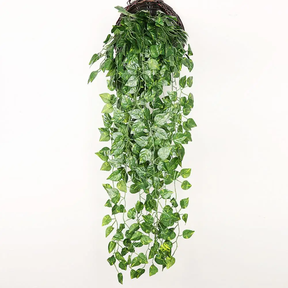 

Green Simulation Plant Lifelike Artificial Greening Wall-mounted Multipurpose Wedding Decoration Not Wither Indelible Vine Leaf