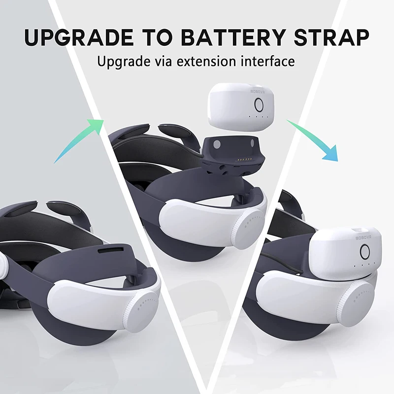 Ремешок для головы BOBOVR M2 Plus с аккумуляторной док-станцией Meta/Oculus вопросы 2