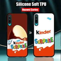 candy chocolate kinder surprise egg silicone for huawei honor 8 lite 8c 9x 9 10 lite 20 pro v20 10i 20i 30 pro 30s phone case