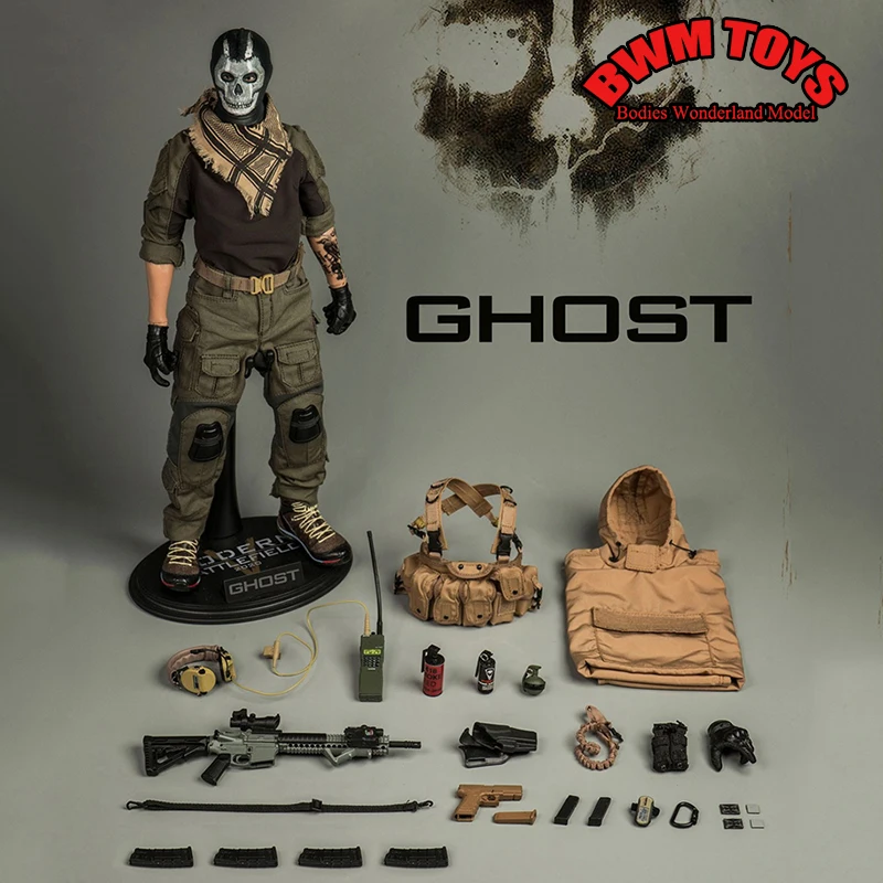 Набор флагов FS73030 масштаб 1/6, коллекционная экшн-фигурка Судного дня, конец войны, призрак, команда, солдат, полный набор, подвижная экшн-фигурка, подарок для коллекции