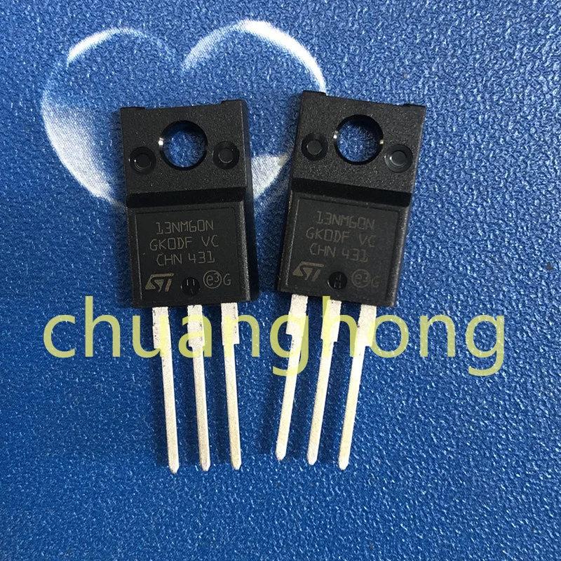 

1Pcs/Lot Power Triode 13NM60N 11A 600V New field effect transistor TO-220F STF13NM60N
