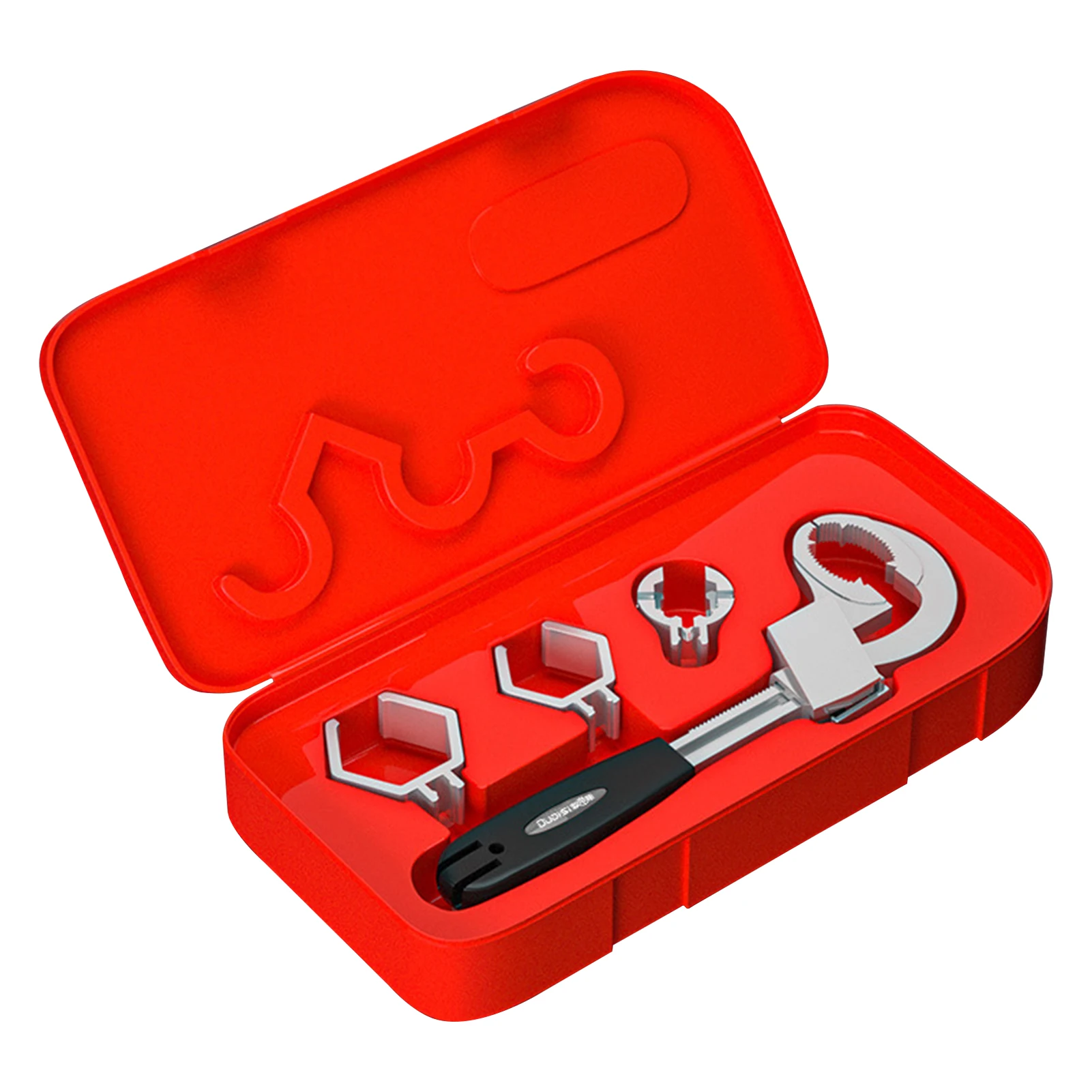 

Large Opening Kitchen Sink Multipurpose Water Pipe Household Non Slip Practical Bathroom Wrench High-carbon Steel Hand Tool