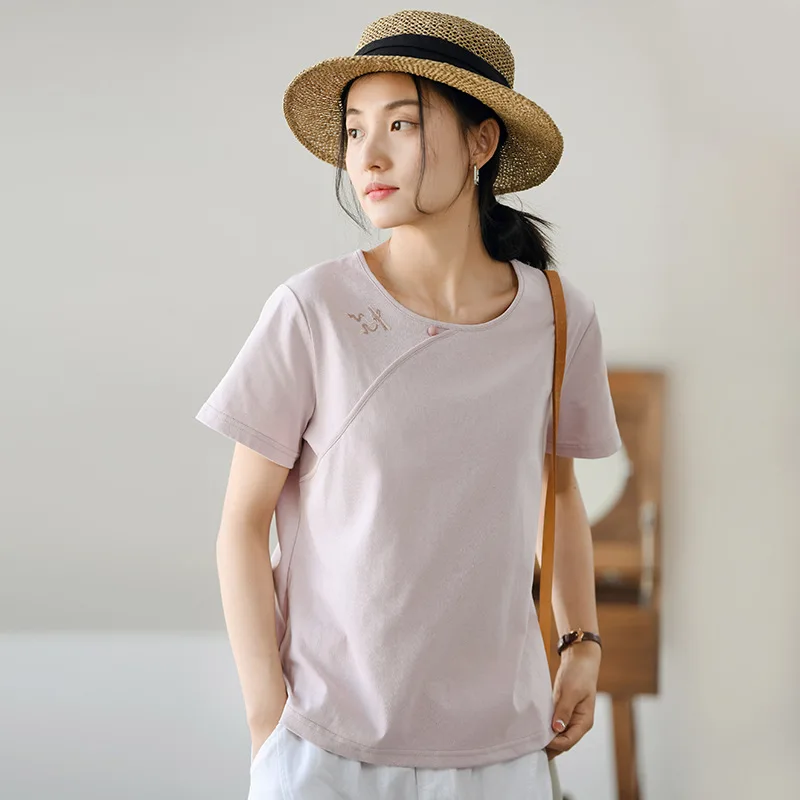 

Новая Черная Женская футболка с коротким рукавом и круглым вырезом