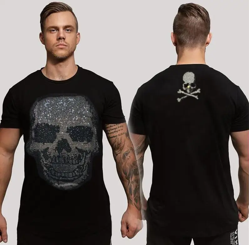 

Designer Rhinestone T-shirt Hot Sale Casual Clothes