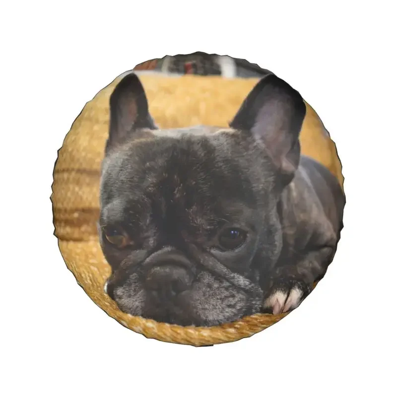 Чехол на запасное колесо Pondering Frenchie Bulldog для Toyota RAV4 Prado Jeep RV SUV Camper Dog чехлы колеса 14