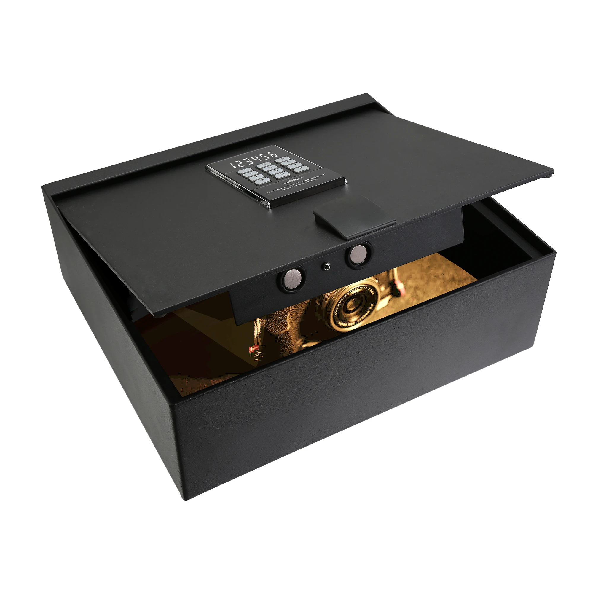 

DRAWER SAFE, LAPTOP SAFE, TOP OPEN HOTEL SAFE (USS-1340CAS-TOP)