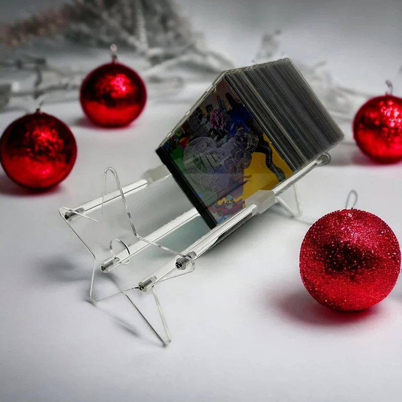 Портативная прозрачная акриловая подставка для дисплея универсальная полка