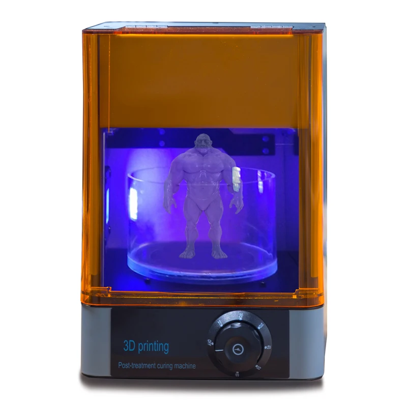 

Best Sales resin 3D print curing chamber NEWEST Efficient UV CURING Box for your DIY LCD/SLA/DLP 3D printer