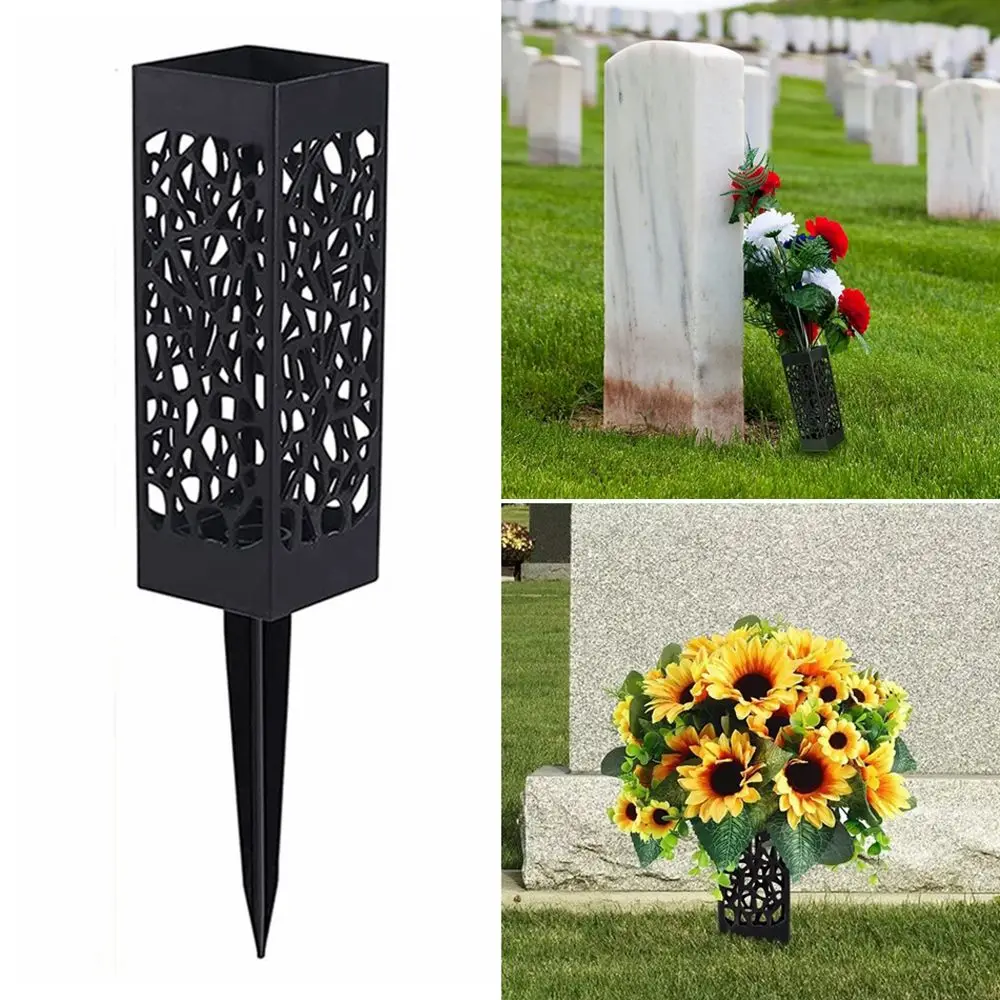 

Hollow Courtyard Lawn Outdoor Vase Garden Flower Basket Flower Holder