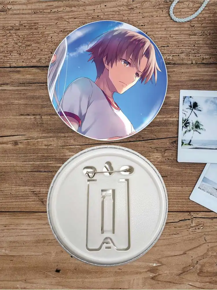 Ayanokouji Kiyotaka Youkoso аниме персонаж игры мягкая кнопка значок брошь якорь