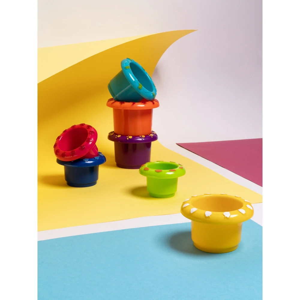 Pyramid funny Cup little hero for children | Игрушки и хобби