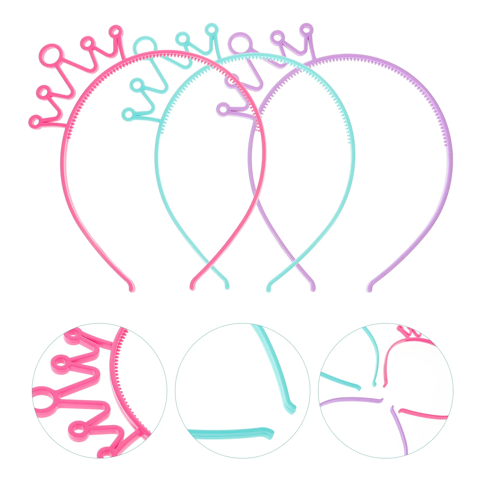 

9 шт., декоративные тиары-головные повязки для волос