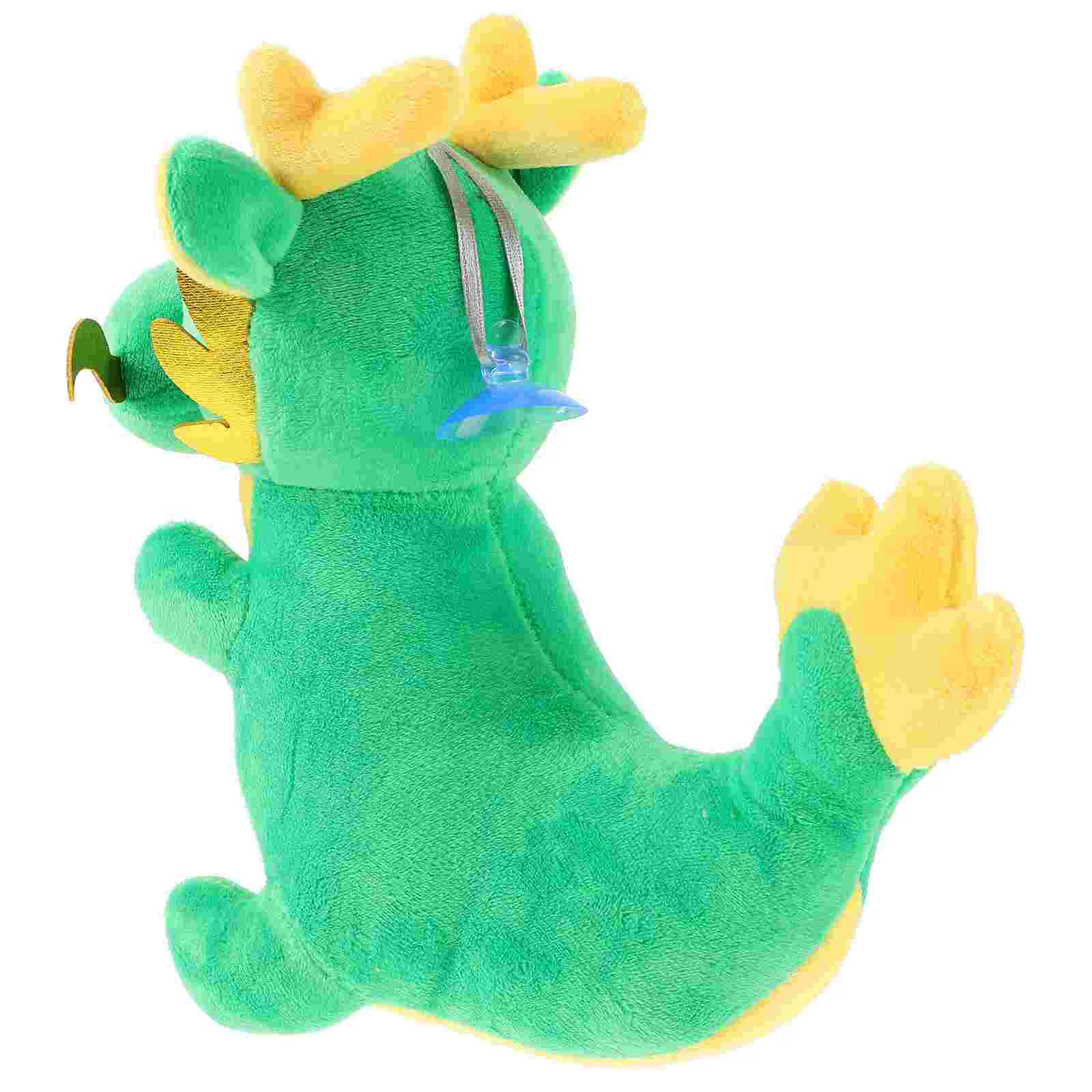 

Dragon Decor Sofa Mascot Decorate Chinese Style New Year Stuffed Pp Cotton Small