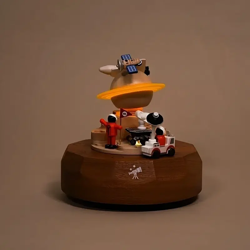 

Explorer Wooden Home Music Box