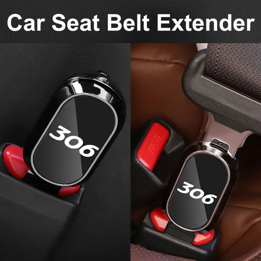 

Car Safety Buckle Clip Seat Belt Plug Alarm Canceler Stopper For Peugeot 306 car Accessories