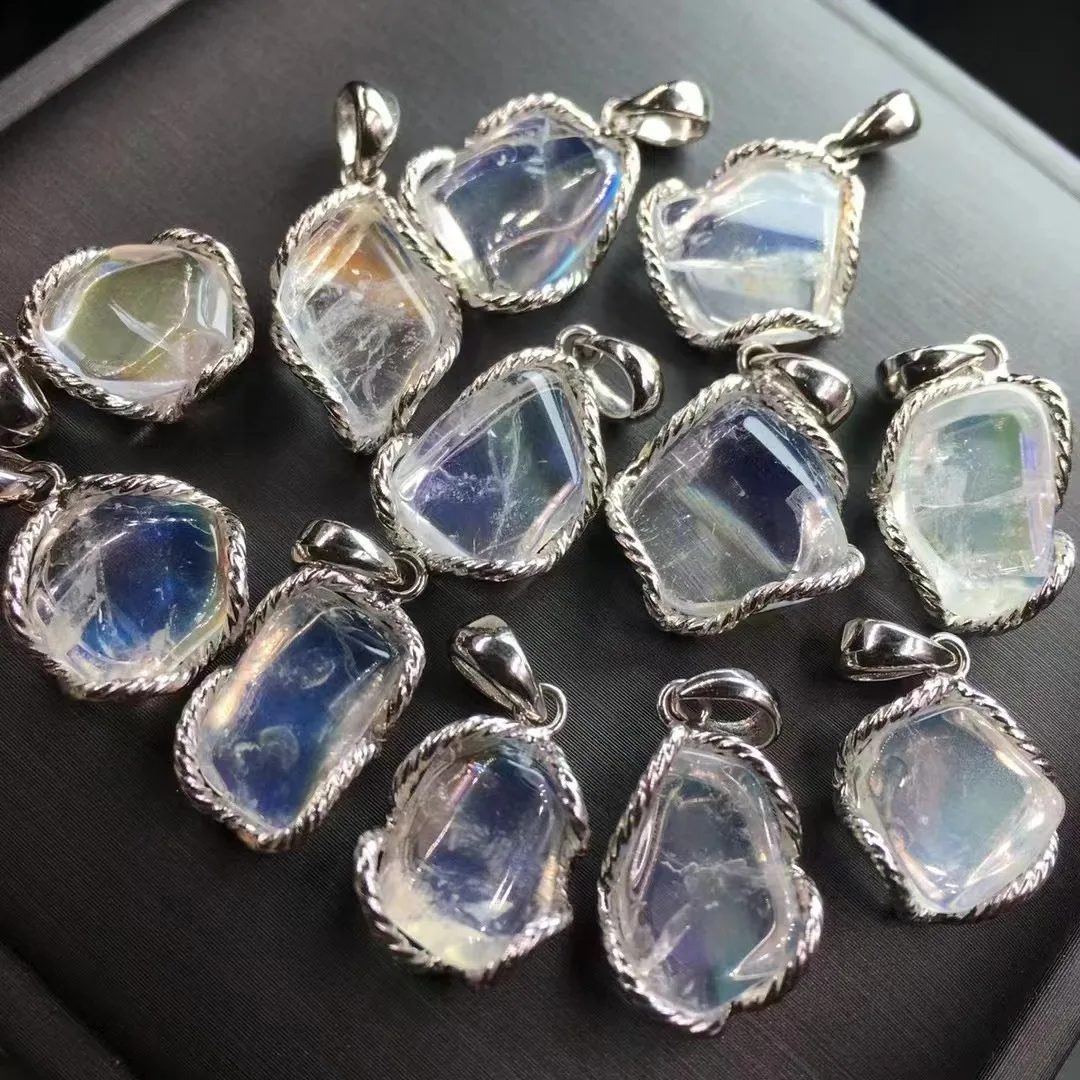 Единица цельнокроеной пряжки из серебра 925 пробы большого размера натуральный