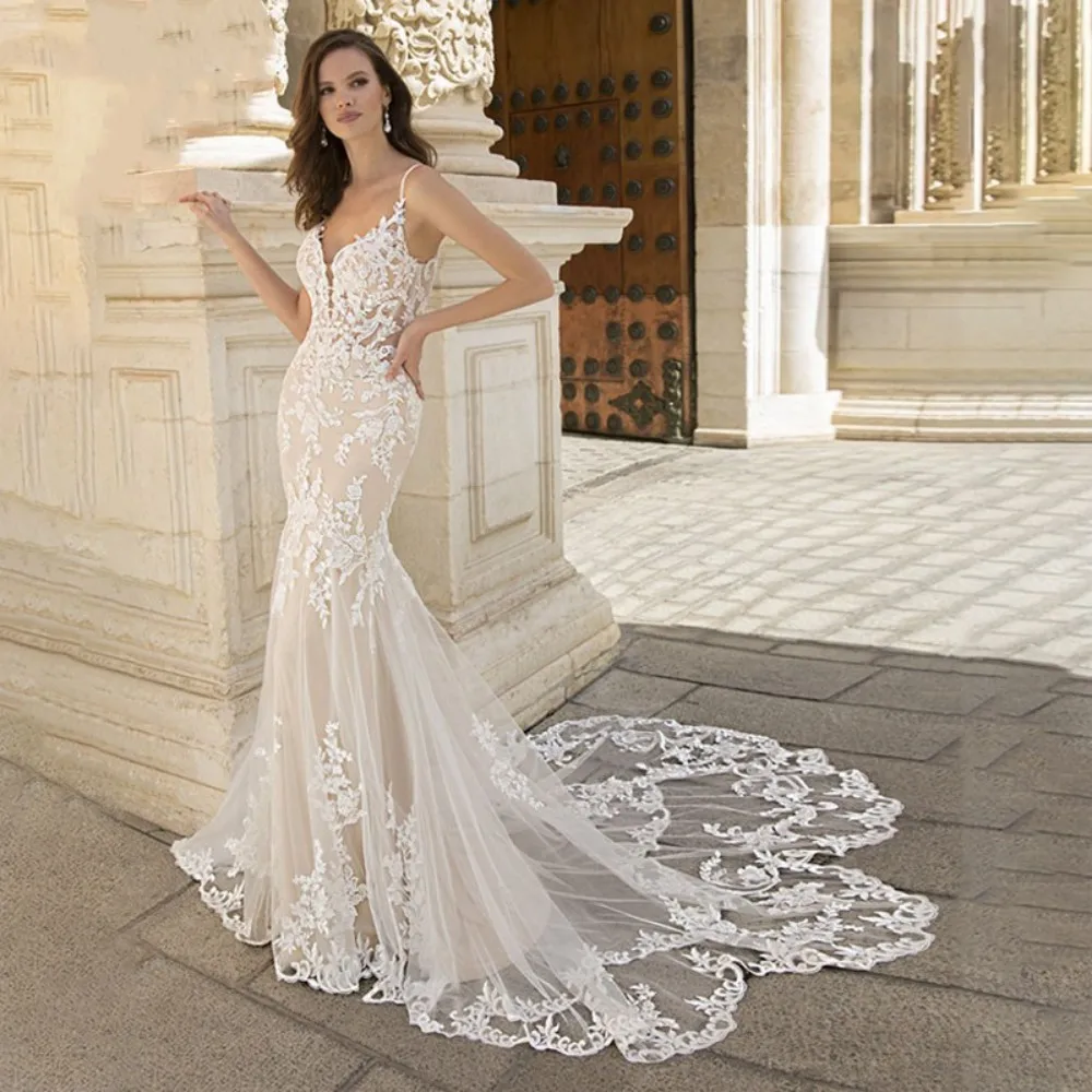 

Very Elegant Evening Dresses for a Wedding Dress 2023 Robe Bride Women Suitable Request Weddding Brides Party Women's Womens New