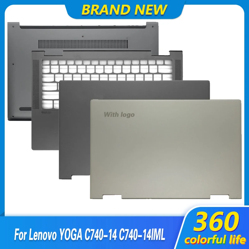 

Новый чехол для ноутбука Lenovo YOGA C740-14, задняя крышка ЖК-дисплея, подставка для рук, клавиатура, нижний корпус, верхняя крышка 14,0 дюйма