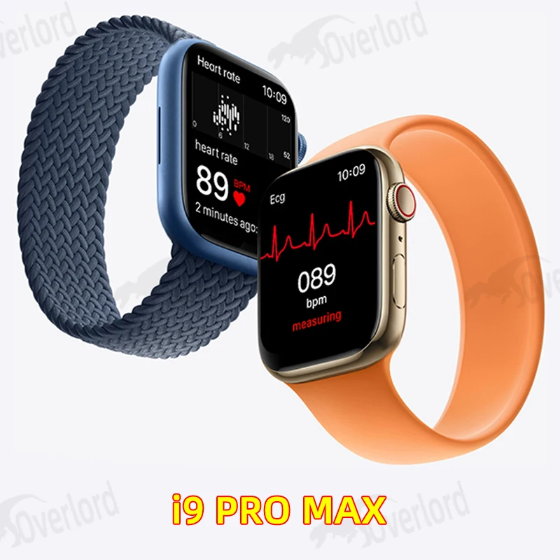 

New I9 Pro Max Smart Watch Women Men Bluetooth Call Heart Rate Custom Watch Face Smartwatch for HUAWEI Apple Watches PK HW19 HW7