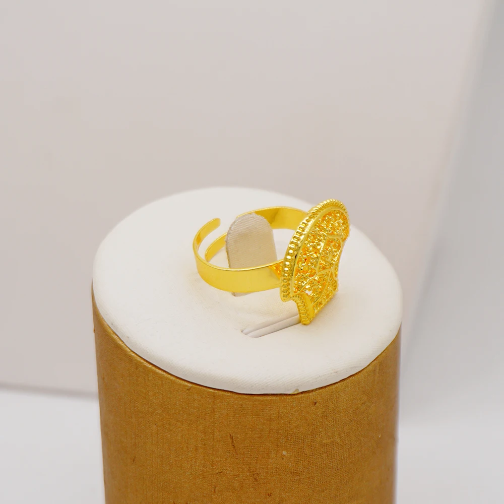 France Luxury Dubai Gold Color Jewelry Set For Women African Bridal Wedding Necklace Earrings Bracelet Ring Set Party Gifts