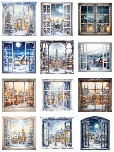 

Набор наклеек для окна TIAMECH