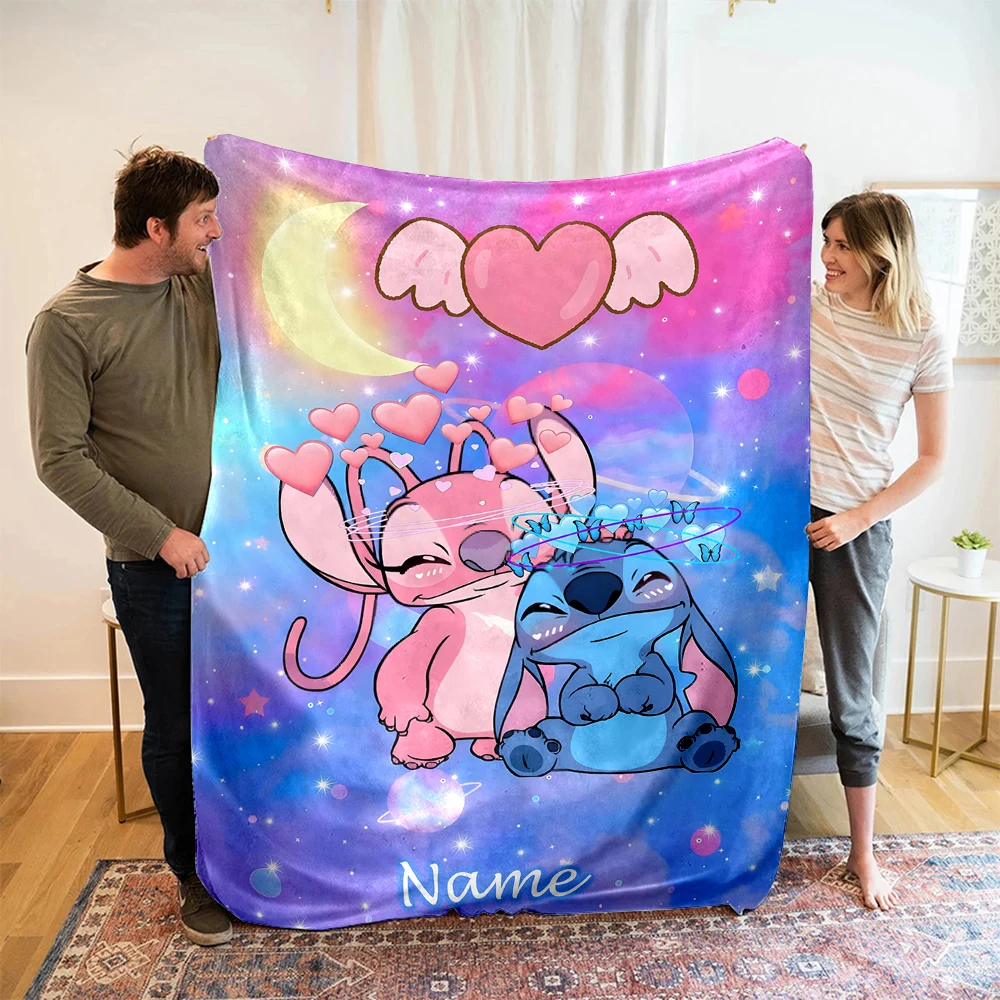Индивидуализированное одеяло с именем на заказ принтом Диснея для дивана