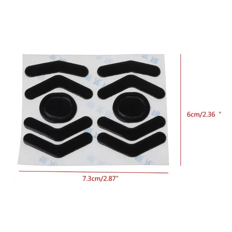 2 компл./упак. 0 6 мм подушечки для ног мыши наклейки G604 скользящие коньки Прямая