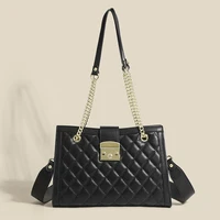 chain fashion simple large shoulder bag womens designer handbag high quality chain mobile phone female luxury handbags