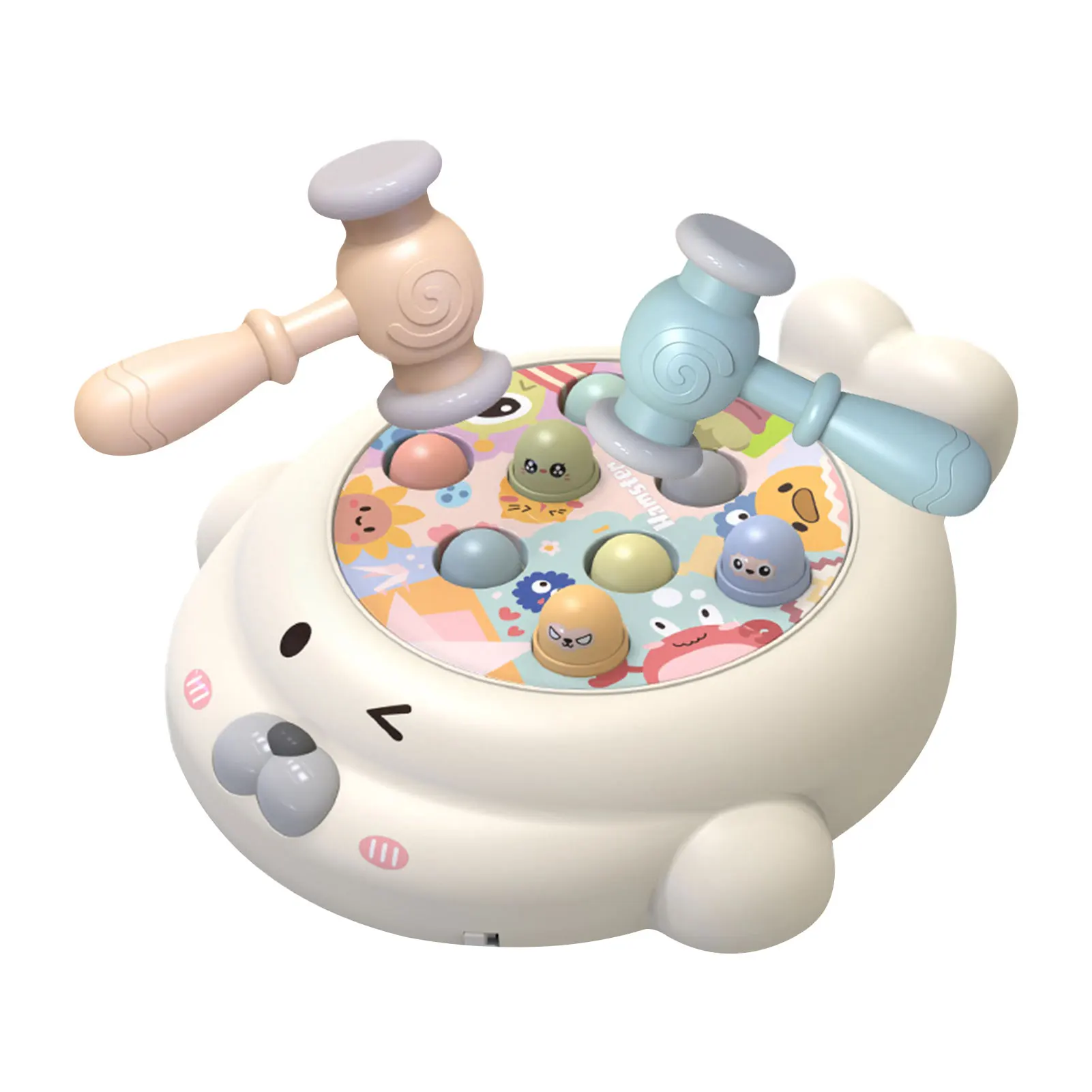 

Музыкальная игрушка Whack для детей 1-3 лет, с 2 молотками
