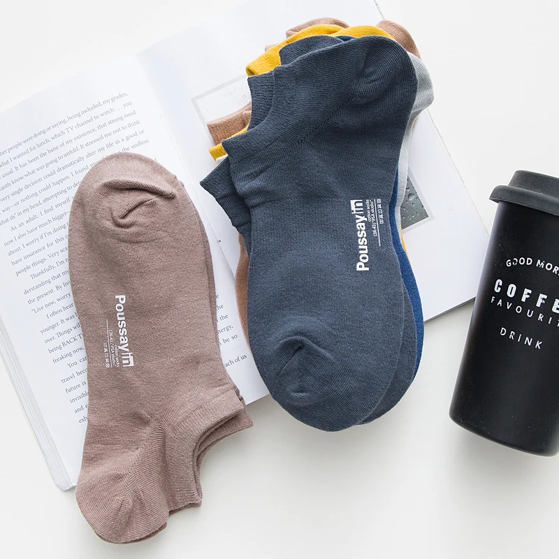 Носки-невидимки мужские трикотажные 100 хлопок 1 пара | Мужская одежда