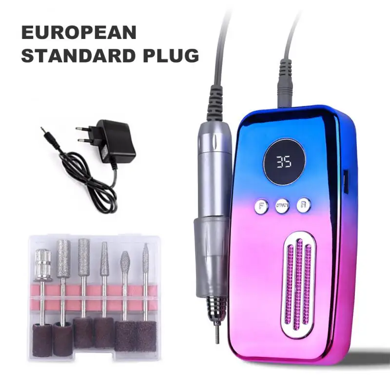 

35000RPM Electric Nail Drill Machine Professional Manicure Machine Pedicure Drill Set Nail File Nail Drill Equipment Tools