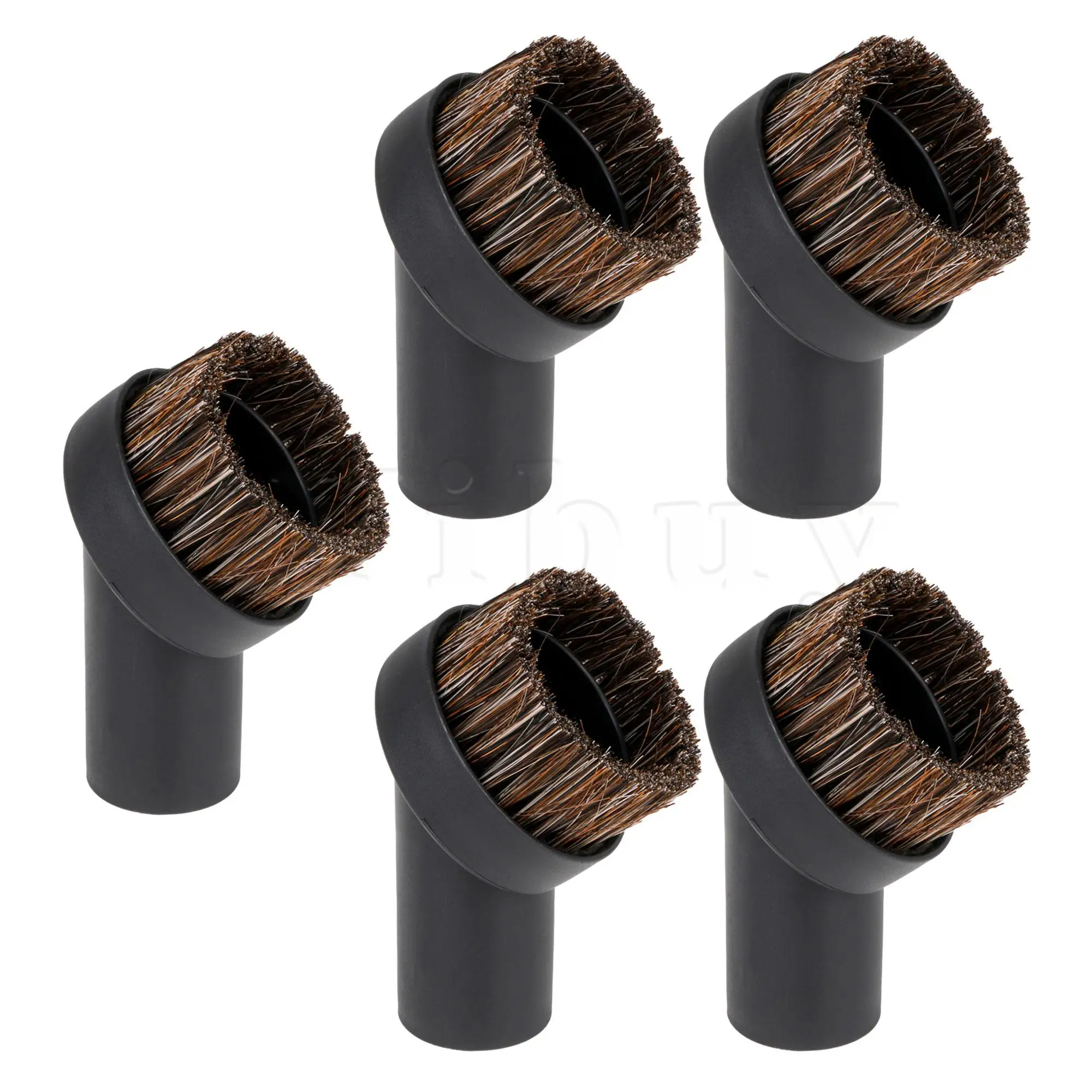 

5x пластиковая и лошадиная щетка для пылесоса 1,25 дюйма, замена для Midea Black