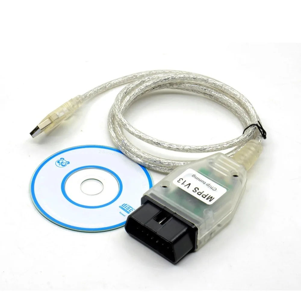 Фото Новое поступление Smps Mpps V13.02 V13 K Can Flasher Chip Tuning Ecu Programmer Remap Obd2 Mpps V13.02 Профессиональный диагностический кабель №2
